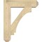 Ekena Millwork Imperial Craftsman Rough Sawn Bracket w/ Offset Brace, Douglas Fir, 8"W x 30"D x 36"H BKT0806X30X36IMP04RDF - alternate 4